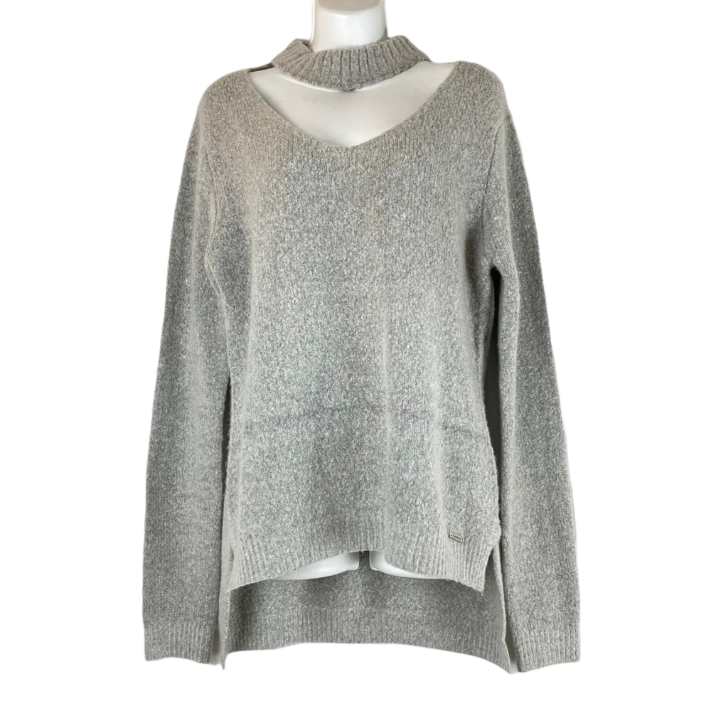 Ex-girlfriend Choker Neck Knit Jumper